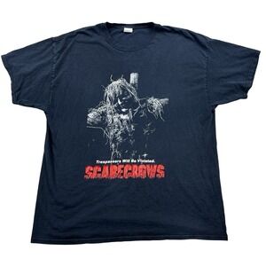Scarecrows T-Shirt 2XL Horror Movie Promo Art Fruit of The Loom Vintage Rare